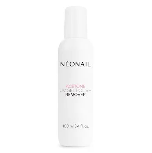 NEONAIL Aceton Nagellackentferner 100 ml - Effektiver Nagellackentferner auf Acetonbasis, ideal zum Entfernen von UV-Gel- und Hybridlacken. Praktische Anwendung für natürliche und künstliche Nägel.
