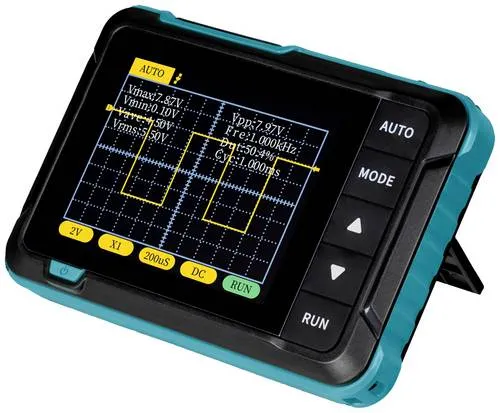 JOY-IT Mini-Handheld Oszilloskop DSO-200 - Oszilloskope, tragbar und benutzerfreundlich für präzise Messungen überall