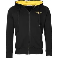 TOP GUN Kapuzensweatjacke TG2019-3019 - Zip Hoodie mit charakteristischem Top Gun Patch, elastischen Abschlüssen für perfekten Sitz und verstellbarer, weicher Kapuze – ideal für Fans und Alltag.