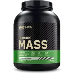 Optimum Nutrition Serious Mass 2730g - Chocolate Peanut Butter - Sportnahrung mit über 1200 Kcal und 50g Protein pro Portion, ideal für den Muskelaufbau und zur Gewichtszunahme.