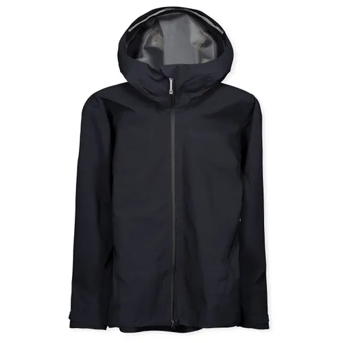Houdini BFF Jacket II - Regenjacke Größe L schwarz - Funktionale Regenjacke in Schwarz, Größe L. Mit Kapuze, wasserdicht und winddicht. Ideal für Trekking und Alltag. Hergestellt aus 100% recyceltem Polyester mit getapten Nähten. Entdecken Sie weitere Produkte von Houdini bei Bergfreunde.de!
