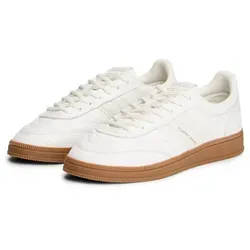 Tommy Jeans THE GREENWICH EDGE LEATHER Keilsneaker Freizeitschuh - Sportlicher Keilsneaker aus Leder mit Ziersteppung, ideal für den Alltag. Fällt klein aus, bitte eine Größe größer bestellen. Perfekt für einen trendigen Look!