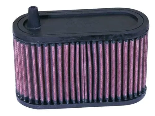 K&N YA-1285 Motorrad Tausch-Luftfilter Rot - Hochleistungs-Luftfilter für Motorräder, auswaschbar und wiederverwendbar. Optimiert den Luftstrom und sorgt für eine verbesserte Motorleistung. Passend für viele Modelle, Details in der Produktbeschreibung.