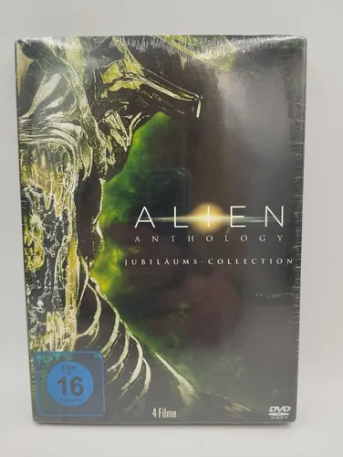 Neu - OVP - Alien - Jubiläums Collection - Pappschuber - 4 Filme - FSK 16 #