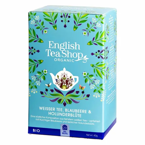 ETS - Weißer Tee, Blaubeere & Holunderblüte bio