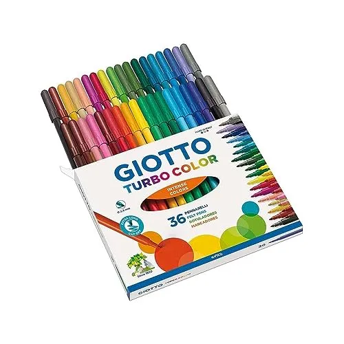 Giotto Turbo Color pennarelli in astuccio da 36 colori