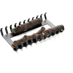 Planika Stehrost/Feuerbock mit Holzscheiten für Senso und Bubble [dekoratives Zubehör für Ethanolkamine und Brenner]