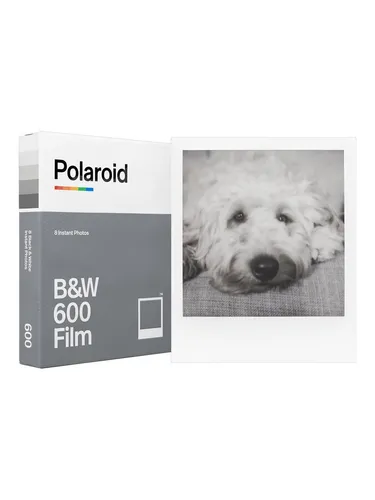 Polaroid B&W 600 Sofortbildfilm für Vintage- und i-Type Kameras - Fotofilme für Vintage- und i-Type Kameras, entwickelt für beeindruckende Schwarz-Weiß-Fotos mit nostalgischem Flair.