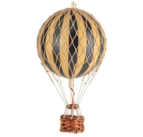 AUTHENTIC MODELS Ballon Floating The Skies Black - Skulptur im nostalgischen Design, perfekt für Liebhaber von Vintage-Dekor und einzigartigen Wohnaccessoires.