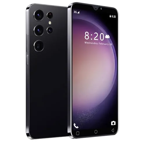JoyHandy J24Ultra Handys, 5.0'' Dual SIM Dual Camera, 16GB ROM 128GB Erweiterung, Android 9.0, Face ID/WiFi/GPS 3G Handys (Black)
