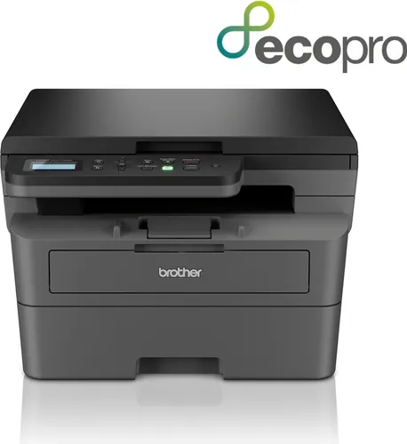 Brother DCP-L2627DW EcoPro - 3-in-1 Monochrom-Laser-Multifunktionsdrucker, 32 ppm, automatischer Duplexdruck und WLAN für effizientes Arbeiten