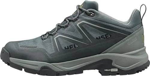 Helly Hansen Cascade Low HT Wanderschuhe Grau EU 41 - Wasserdichte Low-Cut Performance-Hiker für Frauen mit hervorragender Dämpfung und Grip, ideal für jedes Terrain und Wetterbedingungen.