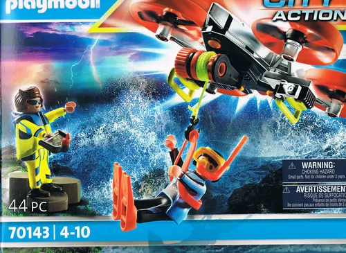 Playmobil 70143 Seenot Taucher-Bergung mit Rettungsdrohne City Action Neuware