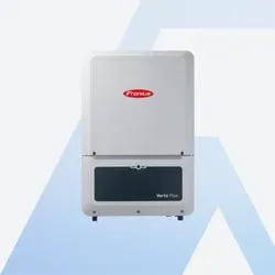 Fronius Wechselrichter Verto 15.0 Plus - Wechselrichter für Kleingewerbe und Mehrfamilienhäuser, bietet Notstromversorgung und höchste Sicherheitsstandards, ideal für individuelle PV-Anlagendesigns.