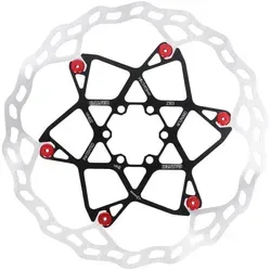 GALFER Bremsscheibe MTB Floating Disc Wave V2 | 6-Loch | 203 mm | rot