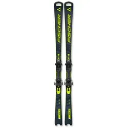 FISCHER Alpinski-Set RC4 WC SC MT + RC4 Z12 PR - Uni., black/yellow (155 cm)