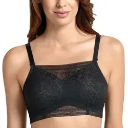 Anita Care BH Fleur Lace Bandeau Top Schwarz A 80 Damen