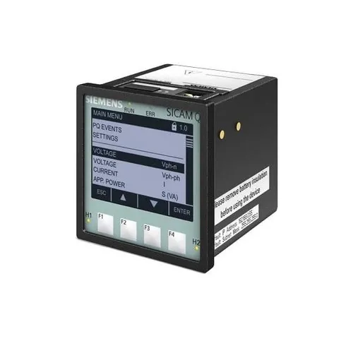 Siemens SICAM Q100 Multifunktionsmessgerät 7KG9501-0AA01-2AA1 - Schaltschrankzubehör mit präziser Messfunktion für Energie- und Leistungsdaten, ideal für industrielle Anwendungen.
