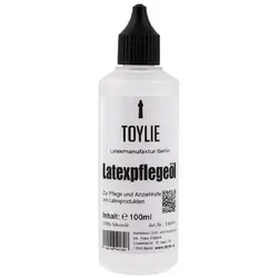 Toylie Gleitgel Latex-Pflegeöl, Flasche mit 100ml, 1-tlg., als Anziehhilfe und für Hochglanzoptik von Latexkleidung