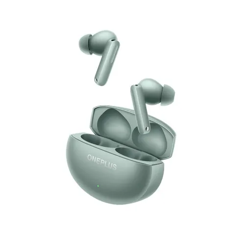 OnePlus Buds 4, Grün - Premium True Wireless Earbuds - Kopfhörer mit beeindruckendem Klang und effektiver Geräuschunterdrückung. Die Hybrid-ANC-Technologie reduziert Umgebungsgeräusche um bis zu 55 dB, ideal für Musikgenuss und klare Anrufe.