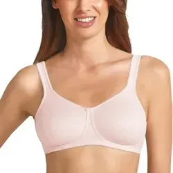 Anita Care BH Lisa Wireless Mastectomy Bra Hellrosa A 90 Damen - Eleganter und bequemer bügelloser Prothesen-BH von Anita Care für maximalen Tragekomfort. Mit atmungsaktivem Jacquard-Stoff und verstellbaren Trägern. Ideal für den täglichen Einsatz und eine perfekte Passform.