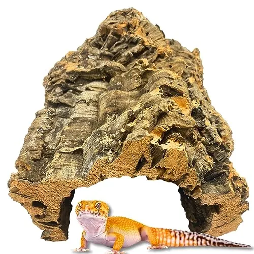 Vogelgaleria® Korktunnel 30cm aus natürlicher, gereinigter Korkrinde - die besonders beliebte Korkröhre für Kleintiere und Reptilien - Terrarium Deko Höhle