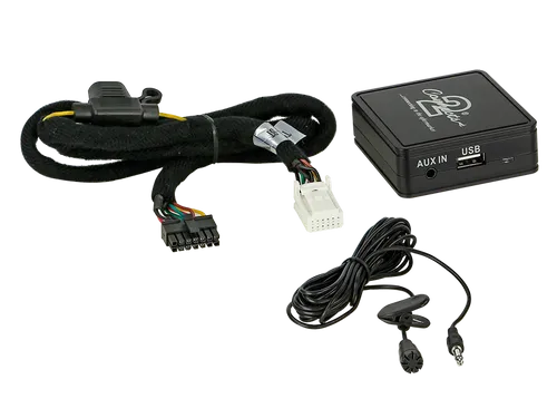 Bluetooth Adapter Toyota 6+6 PIN - Ermöglicht kabellose Audioübertragung für Toyota-Fahrzeuge, kompatibel mit 6+6 PIN-Anschlüssen und einfach zu installieren.