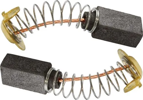 2x spazzole di carbone 6,3x6,5x12 mm