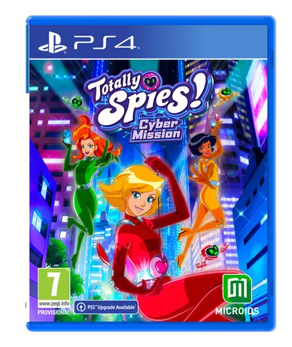 Totally Spies! Cyber Mission - PS4 [EU Version] - Actionreiches Spionage-Abenteuer für bis zu 4 Spieler, erkunde Singapur mit stylischen Gadgets und meistere spannende Missionen!