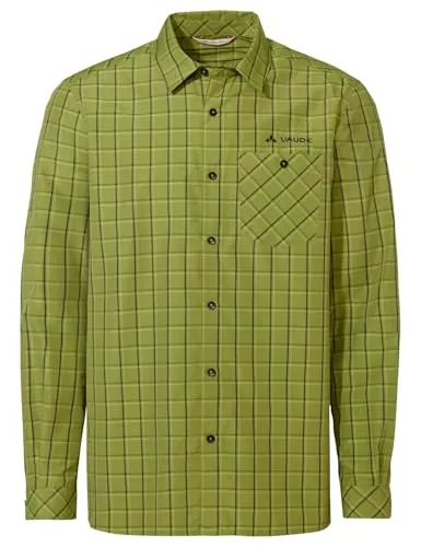 Vaude Albsteig L/S Shirt III - Hemd in Oliv, Gr. 3XL - Kühlendes Wandershirt in Oliv mit UV-Schutz. Ideal für Outdoor-Aktivitäten. Material: 54% Lyocell, 46% Polyester. Entdecken Sie weitere Produkte von Vaude in unserem Online-Shop!