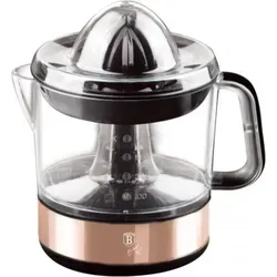 Berlinger Haus Zitruspresse 48013 - Gold/Silber/Rosa - Praktische elektrische Zitruspresse in Rose Gold, 40 W, 700 ml Fassungsvermögen. Ideal für die einfache Zubereitung von frischem Zitrussaft – leise, leicht zu reinigen und mit automatischer Druckerkennung.