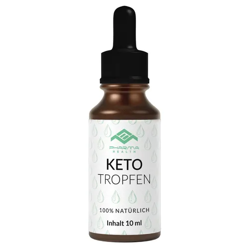 Pharma Health | Keto Tropfen | natürliche Inhaltsstoffe | Ohne CHEMIE