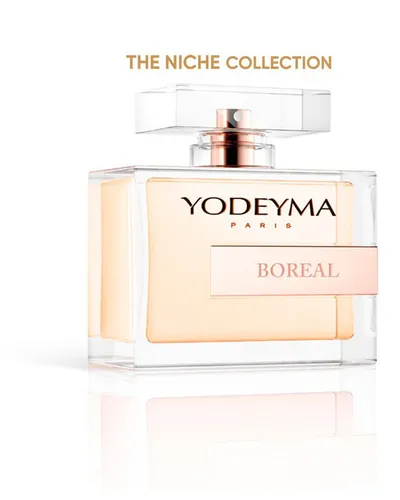 Yodeyma Boreal Parfümiertes Wasser für Frauen 100ml - Eau de Parfum mit einem süchtig machenden, eleganten Duft aus Jasmin, Safran und Amber, ideal für selbstbewusste Frauen, die im Mittelpunkt stehen möchten.