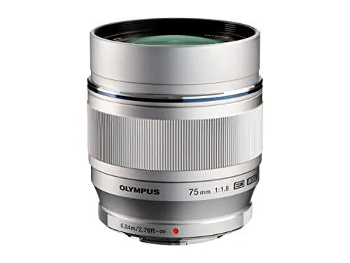 Olympus M.Zuiko Digital ED 75mm 1.8 - Hochwertiges Standardobjektiv - Objektive, Festbrennweite mit großer Blende F/1.8 für beeindruckende Porträts und kreative Fotografie.
