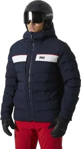Helly Hansen Bossanova Puffy 2.0 Skijacke Herren - Dunkelblau - XL - Die vielseitige Bossanova Puffy 2.0 Skijacke für Herren bietet optimalen Komfort beim Skifahren und im Alltag. Mit innovativer Isolierung und praktischen Details wie Unterarmbelüftung und RECCO® Reflektor.