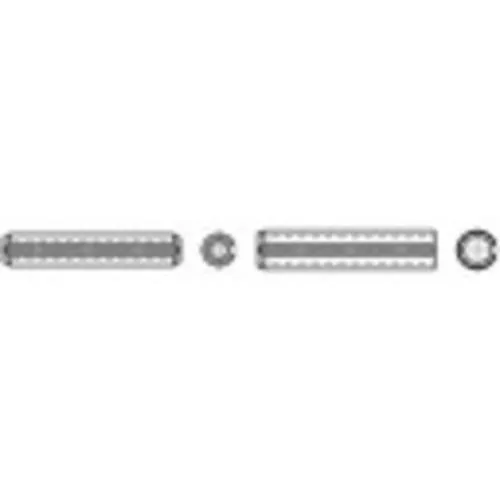 TOOLCRAFT TO-447927 Spannstifte (Ø x L) 4mm x 14mm Federstahl 200St.