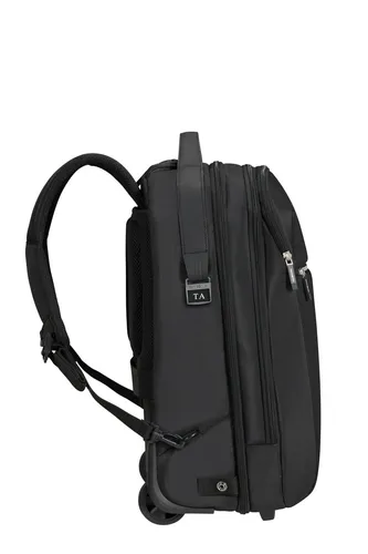 Samsonite Litepoint - 17,3 Zoll Laptop-Rucksack mit Rollen - Laptop-Rucksack mit 30 l Volumen, 100% aus recycelten PET-Flaschen, integrierter USB-Anschluss und anpassbares Laptop-Fach für ultimativen Komfort unterwegs.