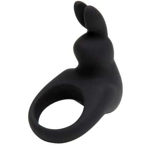 Happy Rabbit Penisring-E32440Black One Size