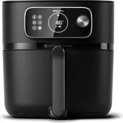 Philips Airfryer XXL HD9876/90 - Fettfrei Frittieren mit 8,3 Litern - Kompaktfriteusen mit 22 Kochfunktionen, ideal für große Portionen und gesundes Garen mit bis zu 99% weniger Fett. Perfekt für Familien und große Mahlzeiten!