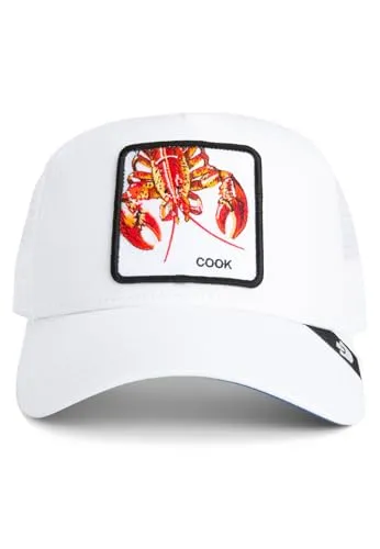 GOORIN Bros. Lemme Cook Trucker Cap - Trucker Cap aus hochwertigem Material mit verstellbarem Druckknopf-Verschluss, ideal für den täglichen Gebrauch und garantiert authentisch mit holografischem Aufkleber.