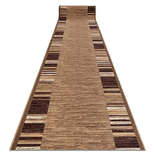 Läufer Antirutsch Adagio Beige 80x1000 cm - Hochwertiger Antirutsch-Läufer in Beige, ideal für sicheren Halt. Mit einer Gesamtstärke von 3-4 mm und 100% Polyamid für langlebige Nutzung. Perfekt für jeden Raum.