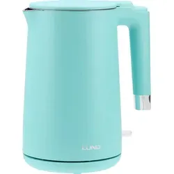 Wasserkocher 1,5 l, 2200W COOL-TOUCH - Moderner Wasserkocher mit 1,5 l Fassungsvermögen und 2200W Leistung. Der COOL-TOUCH sorgt für sicheres Handling, während der Edelstahl und das stilvolle Design perfekt in jede Küche passen.