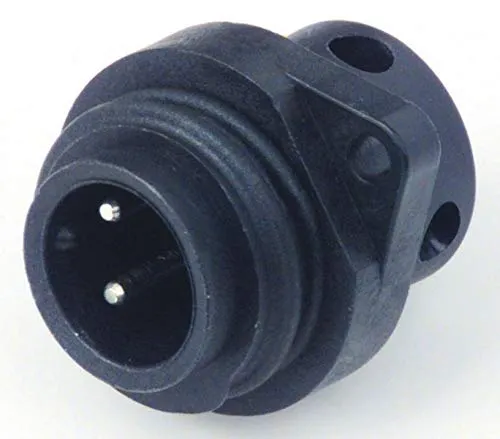 Philippi - RS692 - Flanschstecker, 2-polig, 16 A / 50 V