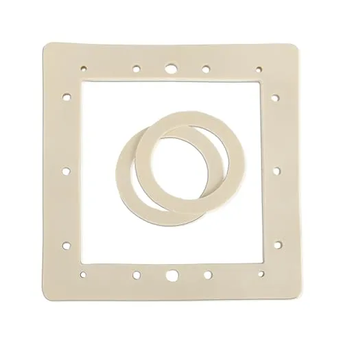 GRE Doppeldichtung für Skimmer + 2 Rückschlagventildichtungen - Sonstiges Poolzubehör mit hoher Dichtungsqualität, verhindert Wasserlecks und sorgt für optimale Funktionalität Ihres GRE-Skimmers.