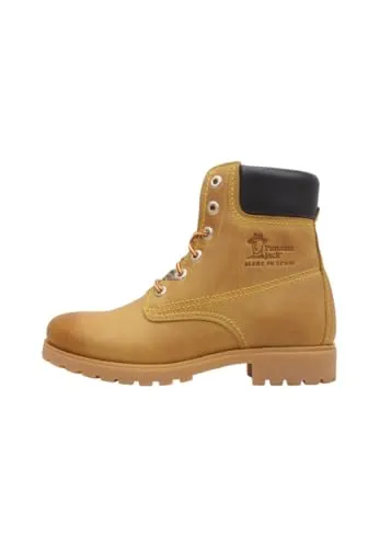 Panama Jack Boots Panama 03 B1 Brown - 39 - Wanderschuhe aus hochwertigem waterproof Nappaleder, herausnehmbares Fußbett für optimale Hygiene und Tragekomfort, rutschfeste Gummisohle für sicheren Halt.