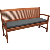 Beautissu Bankauflage Loft BK - Stylische Gartenbankauflage - Gartenbänke, verwandelt jede einfache Bank in eine gemütliche Sitzgelegenheit mit abnehmbarem Bezug für einfache Reinigung bei 30°C.