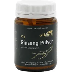 GINSENG PULVER 50 g - Arzneimittel zur Unterstützung der Vitalität, reich an Antioxidantien für mehr Energie und Wohlbefinden.