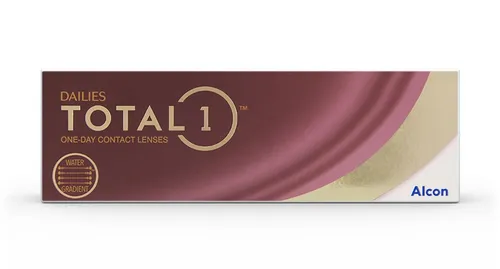 Alcon Dailies Total 1 Tageslinsen -1.5 dpt (30er Pack) - Kontaktlinsen mit Wassergradient-Technologie für ein außergewöhnlich sanftes Tragegefühl bis zum Ende des Tages – ideal für den täglichen Gebrauch.