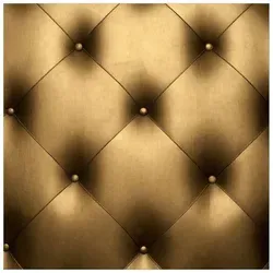Wallario Tischplatte Goldene Ledertür (1 St), für Ikea Lack Tisch geeignet schwarz