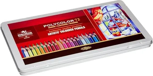 KOH-I-NOOR Polycolor Künstler-Farbstifte (72 Stück)